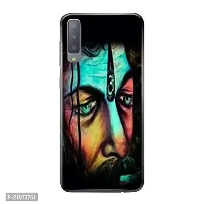 Dugvio? Printed Designer Back Case Cover for Samsung Galaxy A7 (2018) / Samsung A7 (2018) / SM-A750F/DS (Lord Shiva)-thumb0