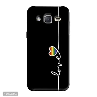 Dugvio? Printed Designer Matt Finish Hard Back Case Cover for Samsung Galaxy On7 / Samsung On7 (Love Heart)