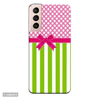 Dugvio? Printed Designer Matt Finish Hard Back Cover Case for Samsung Galaxy S21 (5G) - Green dot Art-thumb0