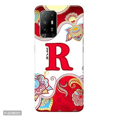 Dugvio? Printed Hard Back Cover Case for Oppo F19 Pro + 5G - Its Me R Alphabet