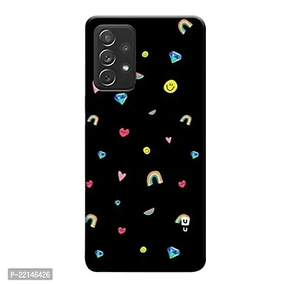 Dugvio? Printed Matt Finish Hard Back Case Cover for Samsung Galaxy M32 5G - Black Art (Multicolor)-thumb0