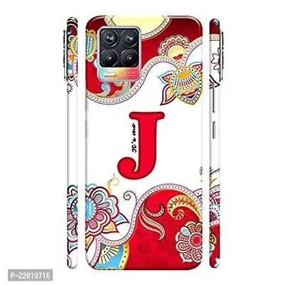 Dugvio? Printed Designer Hard Back Case Cover for Realme 8 Pro (Its Me J Alphabet)-thumb0