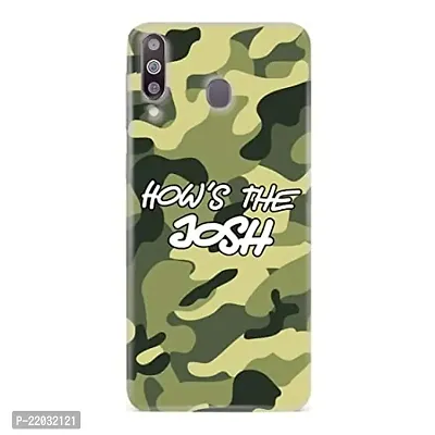 Dugvio? Printed Designer Matt Finish Hard Back Case Cover for Samsung Galaxy M30 / Samsung M30 / SM-M305F/DS (Army Camoflage)