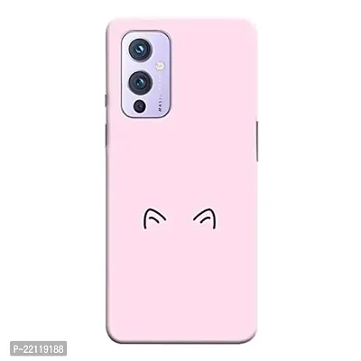 Dugvio? Printed Hard Back Case Cover Compatible for OnePlus 9 - Sweet Cat, Cute Cat (Multicolor)