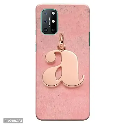 Dugvio? Printed Hard Back Cover Case for OnePlus 8T - A Name Alphabet