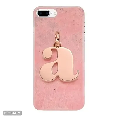 Dugvio? Polycarbonate Printed Hard Back Case Cover for iPhone 7 Plus (A Name Alphabet)
