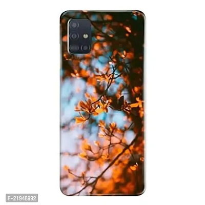 Dugvio? Polycarbonate Printed Hard Back Case Cover for Samsung Galaxy A51 / Samsung A51 (Vintage Floral)