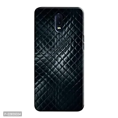 Dugvio? Printed Designer Matt Finish Hard Back Cover Case for Oppo R17 - Leather Effect-thumb0