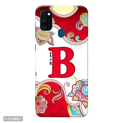 Dugvio? Printed Hard Back Cover Case for Samsung Galaxy M21 2021 / Samsung M21 / Samsung M30S - Its Me B Alphabet