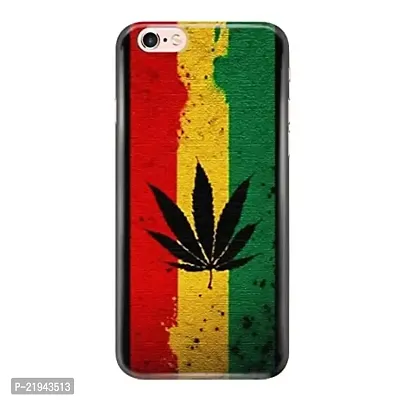 Dugvio? Polycarbonate Printed Hard Back Case Cover for iPhone 6 / iPhone 6S (Weed Colorful)