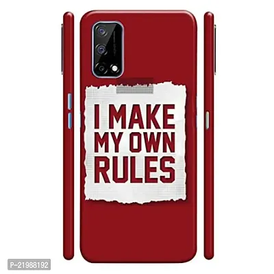 Dugvio? Printed Designer Back Cover Case for Realme Narzo 30 Pro 5G - I Make My Own Rules-thumb0
