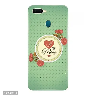 Dugvio? Printed Designer Hard Back Case Cover for Oppo A7 / Oppo A12 / Oppo A5S (I Love My mom Quotes)