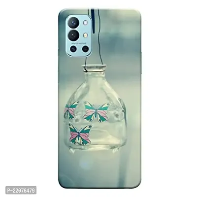 Dugvio? Printed Designer Back Cover Case for OnePlus 9R / OnePlus 9R (5G) - Butterfly in Bottle