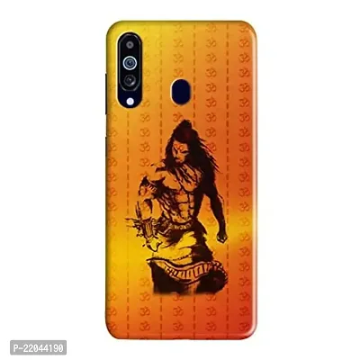 Dugvio? Printed Designer Matt Finish Hard Back Case Cover for Samsung Galaxy M40 / Samsung M40 / SM-M405G/DS (Lord Shiva, Bholenath)-thumb0