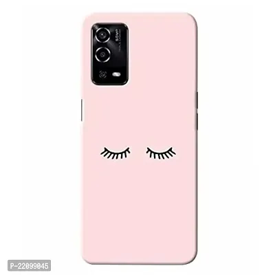 Dugvio? Printed Matt Finish Back Case Cover for Oppo A55 (5G) / Oppo A16 (5G) / Oppo A53S 5G (Beautiful Eyes)