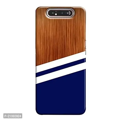 Dugvio? Printed Designer Hard Back Case Cover for Samsung Galaxy A80 / Samsung A90 (Wooden and Color Art)