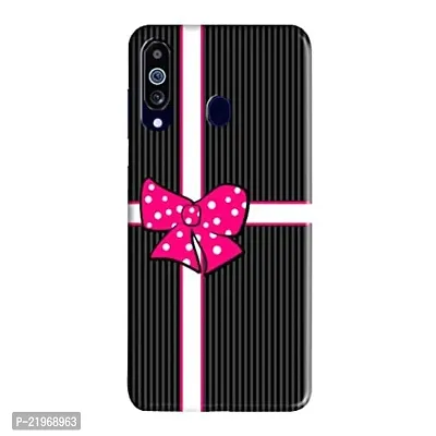 Dugvio? Printed Designer Back Case Cover for Samsung Galaxy A60 / Samsung A60 / SM-A606F/DS (Black Pattern Art)-thumb0