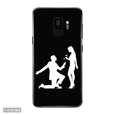 Dugvio? Polycarbonate Printed Hard Back Case Cover for Samsung Galaxy S9 / Samsung S9 / G960F (Couple Purpose)