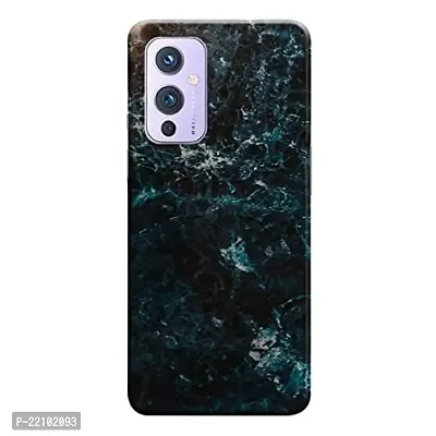 Dugvio? Printed Hard Back Cover Case for OnePlus 9 / OnePlus 9 (5G) - Dark Marble