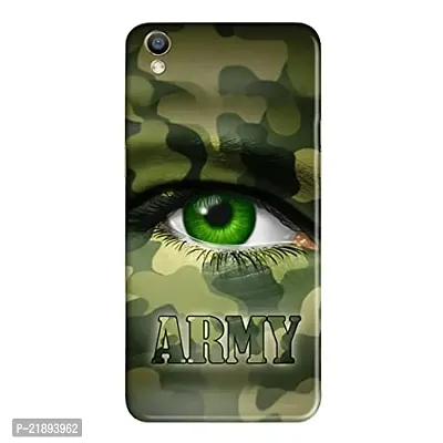 Dugvio Polycarbonate Printed Colorful Army Eyes, Army, Army Camoflage Designer Hard Back Case Cover for Oppo F1 Plus (Multicolor)-thumb0