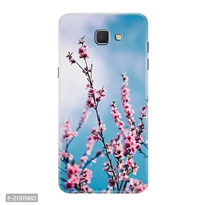 Dugvio? Printed Designer Back Case Cover for Samsung Galaxy J7 Prime/Samsung Galaxy On7 Prime / G610F (Pink Floral with Sky)