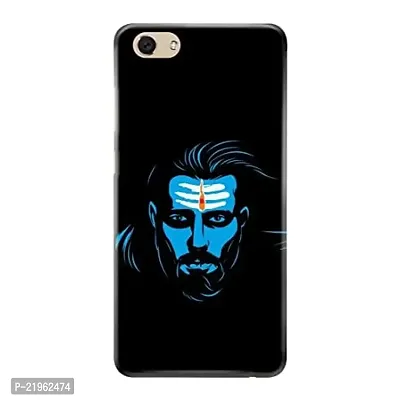 Dugvio? Poly Carbonate Back Cover Case for Oppo F3 - Lord Shiva, Mahadev, Angry Shiva