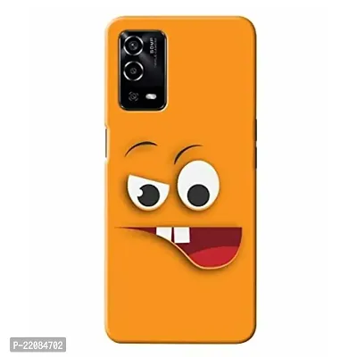 Dugvio? Printed Designer Matt Finish Hard Back Cover Case for Oppo A55 (5G) / Oppo A16 (5G) / Oppo A53S 5G - Cute Faces-thumb0