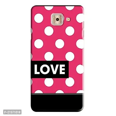 Dugvio? Printed Designer Back Case Cover for Samsung Galaxy J7 Max/Samsung On Max/SM-G615F/DS (Pink Love dot)