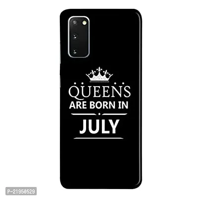Dugvio? Polycarbonate Printed Hard Back Case Cover for Samsung Galaxy S20 / Samsung S20 (Queens are Born in July)-thumb0