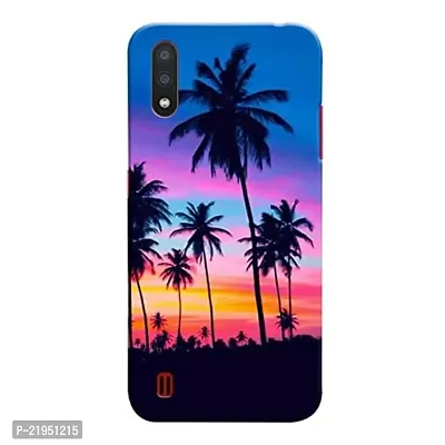 Dugvio? Polycarbonate Printed Hard Back Case Cover for Samsung Galaxy M01 / Samsung M01 (Coconut Tree Nature)