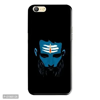 Dugvio? Poly Carbonate Back Cover Case for Oppo A71 - Lord Shiva, Angry Shiva, Mahadev