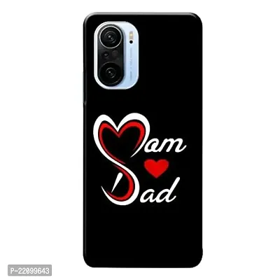 Dugvio? Printed Designer Back Case Cover for Xiaomi Mi 11X / Xiaomi Mi 11X Pro (5G) (Mummy and Papa, Maa  Paa, Mother)