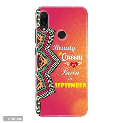 Dugvio? Printed Designer Hard Back Case Cover for Xiaomi Redmi 6 Pro (Beauty Queens are Born in September)-thumb0