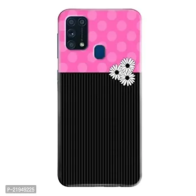 Dugvio? Polycarbonate Printed Hard Back Case Cover for Samsung Galaxy M31 / Samsung M31 (Floral Pattern Art)-thumb0