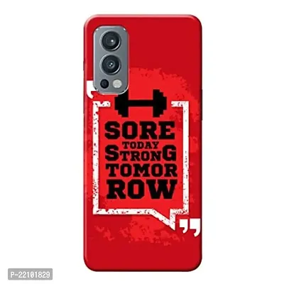 Dugvio? Printed Hard Back Cover Case for OnePlus Nord 2 (5G) - Gym Motivation Quotes