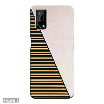 Dugvio? Printed Hard Back Cover Case for Realme Q2 - Wooden Art