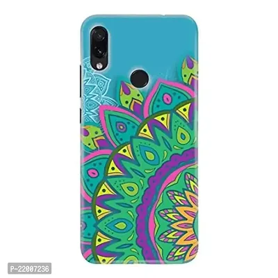 Dugvio? Printed Designer Hard Back Case Cover for Xiaomi Redmi Note 5 Pro (Green Rangoli Art)