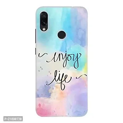 Dugvio Polycarbonate Printed Colorful Enjoy Life Motivation Quotes Designer Hard Back Case Cover for Xiaomi Redmi A2 / Redmi A2 (Multicolor)