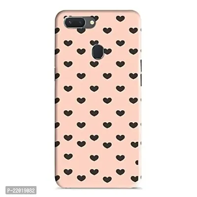 Dugvio? Printed Designer Hard Back Case Cover for Realme 2 Pro (Black Love in Pink Theme)