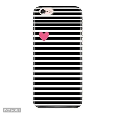 Dugvio? Polycarbonate Printed Hard Back Case Cover for iPhone 6 / iPhone 6S (Black Pattern)
