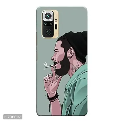 Dugvio? Printed Matt Finish Back Case Cover for Xiaomi Redmi Note 10 Pro Max/Redmi Note 10 Pro (Desi boy, Smoker, Smoking Man)