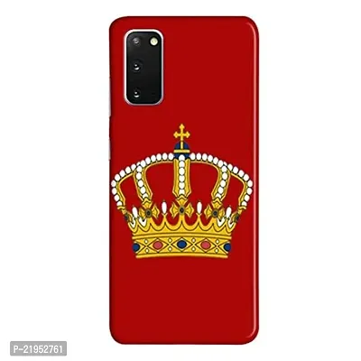 Dugvio? Polycarbonate Printed Hard Back Case Cover for Samsung Galaxy S20 / Samsung S20 (King Crown)