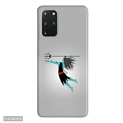 Dugvio? Printed Designer Back Case Cover for Samsung Galaxy S20 Plus/Samsung S20 Plus (Lord Shiva Fighting Movement)-thumb0