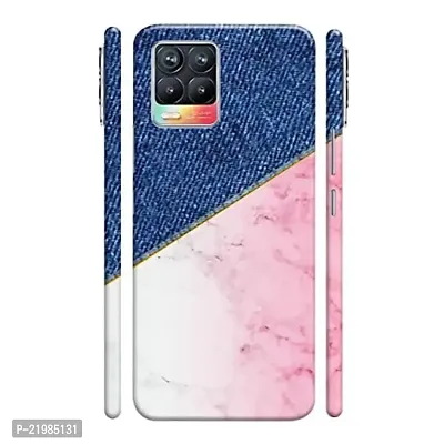 Dugvio? Printed Designer Back Cover Case for Realme 8 Pro - Jeans Pattern Effect-thumb0