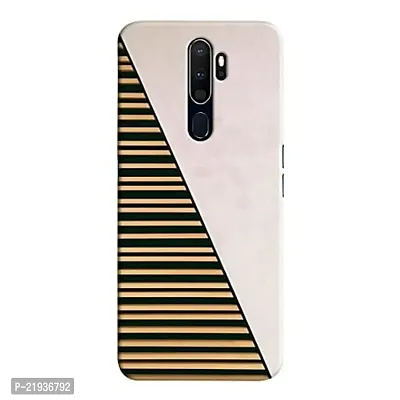 Dugvio? Polycarbonate Printed Hard Back Case Cover for Oppo A9 2020 / Oppo A5 2020 (Wooden Art)