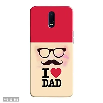 Dugvio? Printed Designer Back Cover Case for Oppo R17 - I Love Dad Quotes