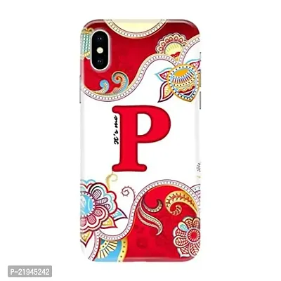 Dugvio? Polycarbonate Printed Hard Back Case Cover for iPhone Xs Max (Its Me P Alphabet)-thumb0