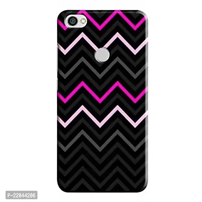 Dugvio? Printed Designer Matt Finish Hard Back Case Cover for Xiaomi Redmi Y1 (Zig Zag Border Pattern)