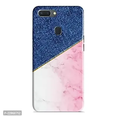 Dugvio? Printed Designer Matt Finish Hard Back Cover Case for Realme U1 / Realme 2 Pro - Jeans Pattern Effect