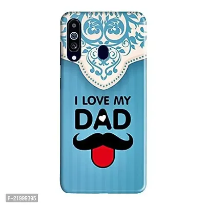 Dugvio? Printed Designer Hard Back Case Cover for Samsung Galaxy A60 / Samsung A60 / SM-A606F/DS (I Love My dad)